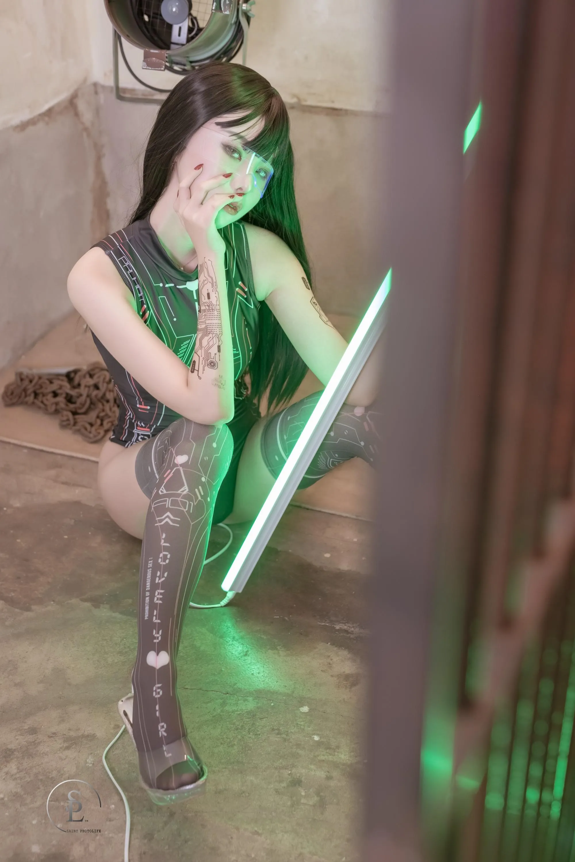 NO.037 SAINT Photolife – Yuna – Vol.46 Cyber Punk [65P]插图2